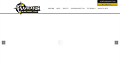 Desktop Screenshot of navigatorhomeinspections.com
